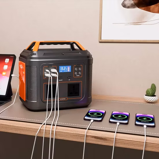 Generatore solare portatile multifunzionale da 2000 W 3000 W AC DC Batteria al litio LFP Alimentatore a ricarica rapida Banca di potere mobile