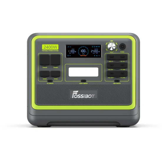 Fossibot F2400 2400W Mobile Power Uso domestico Generatore solare di emergenza 220V UPS Centrale elettrica portatile