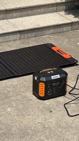 Centrale elettrica portatile di emergenza solare elettrica mobile 220V 600W